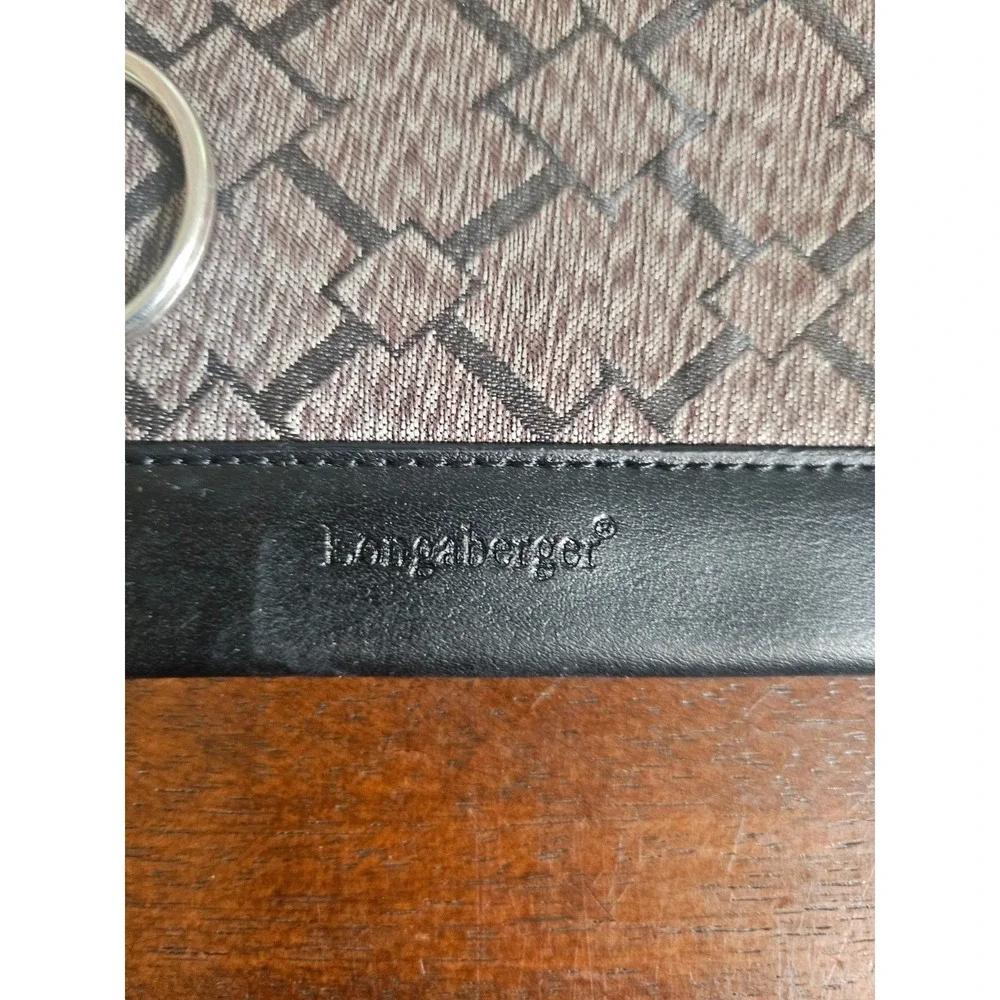 Longaberger Collectors Club Coin purse with Key Chain NEW